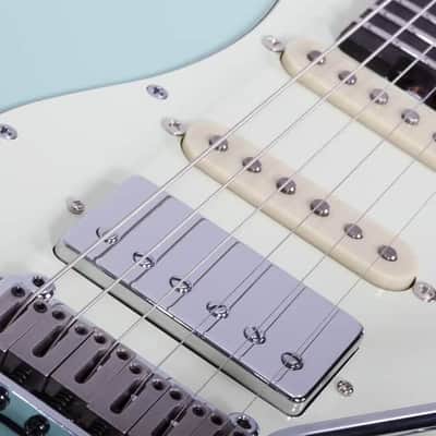 Schecter Nick Johnston Traditional HSS 10th Anniversary Atomic Green image 9