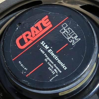 Eminence 12" Custom Speaker from Crate Stealth GT-50w Tube Combo. 16 Ohm 1992 image 3