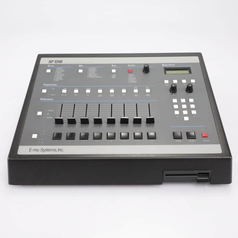 Vintage E-mu SP-1200 Sampling Drum Machine Sampler Black Reissue #42750 image 1