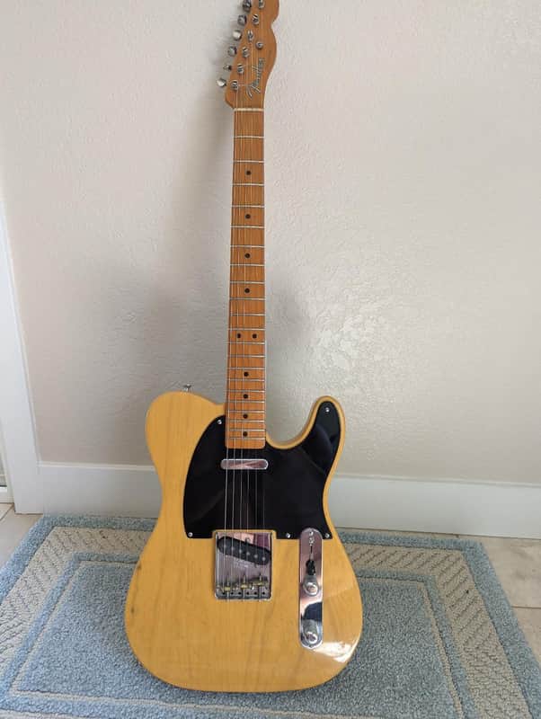 Fender American Vintage '52 Telecaster 1990s - Butterscotch Blonde image 1