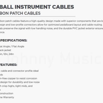 3” Single Flat Ribbon Patch Cable Multi-Shielding Low-Profile Plugs Low Noise Black Optimal-Routing image 4