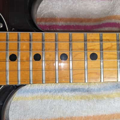 Music Man Sabre 1 1979 (pre-Ernie Ball)- 3 tone burst, all Original, except replaced knobs, ships in Hard Shell Case image 13
