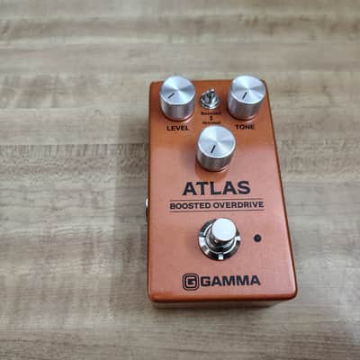 GAMMA Atlas Boosted Overdrive Guitar Effects Pedal - Orange image 3