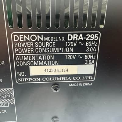 Denon DRA-295 Receiver HiFi Stereo 2 Channel Vintage Audio Radio Remote Bundle image 6