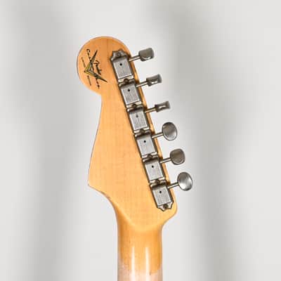 Fender Custom Shop Limited Edition 1962 Stratocaster w/ Handwound 60/63 Pickups, Heavy Relic- Black 2026 (CZ589673) image 10