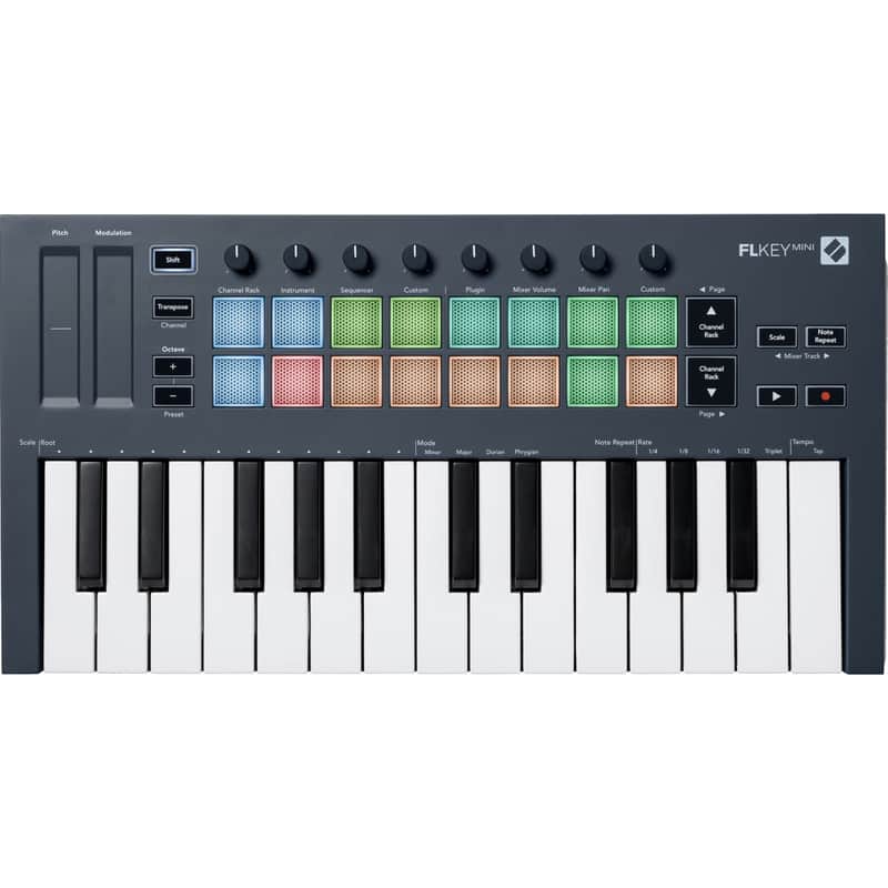 Novation FLkey Mini USB-MIDI Keyboard Controller for FL Studio image 1