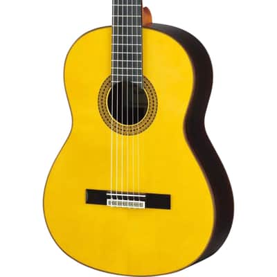 Yamaha Handcrafted Spruce Classical Gtr W/Case image 1