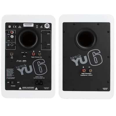 Kanto: YU6 Powered Bookshelf Speakers - Matte White (YU6MW) image 3