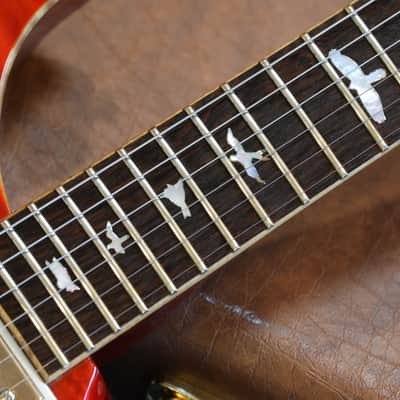 Minty! 2016 PRS McCarty 594 Private Stock Brazillian Rosewood Electric Guitar Flamed Cherry Sunburst + COA OHSC image 10