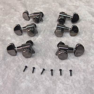 Set of 3x3 3 on a side Schecter locking guitar tuners image 1