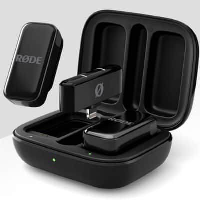 Rode Wireless Micro Compact Wireless Microphone Two Mics w/ Charge Case USB-C image 2