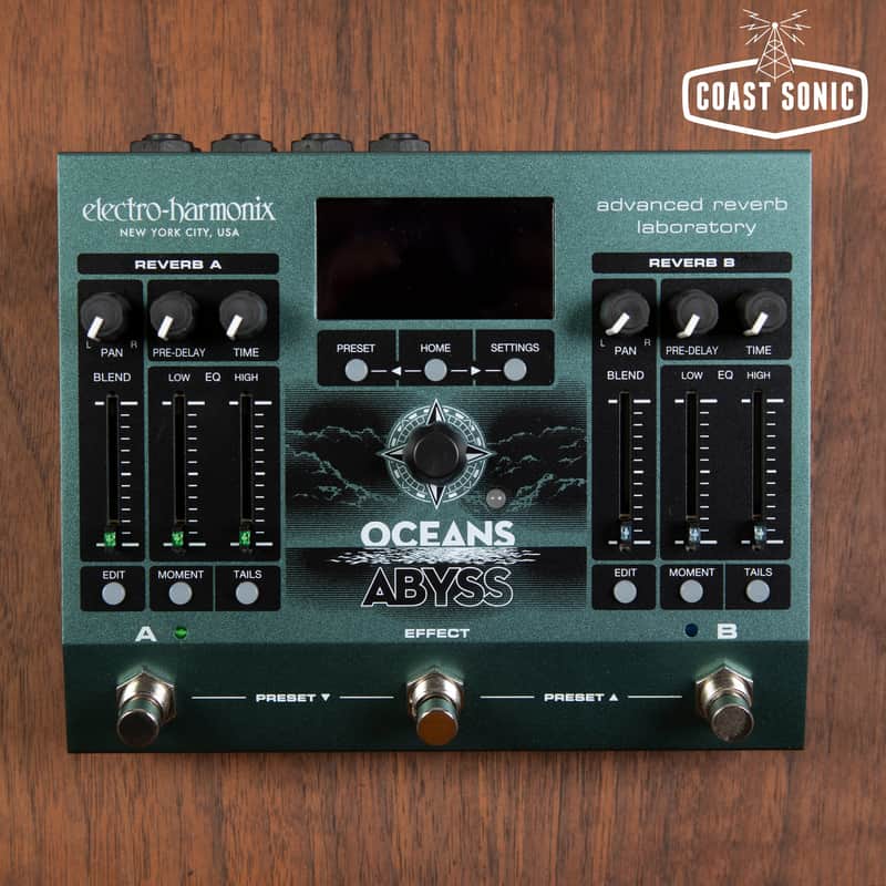Electro-Harmonix Oceans Abyss Advanced Reverb Laboratory image 1