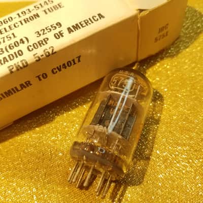 RCA ONE (1) 5751 support rod tNOS AT1000 TESTED Balanced! PI Vacuum Tube dual triode 1961-1968 image 1