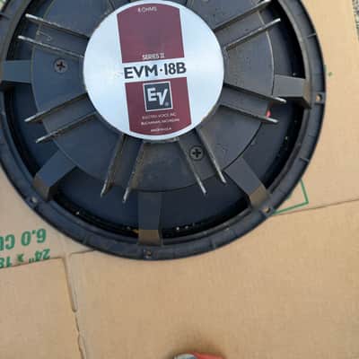 air Electro-Voice EVM-18B 18” Bass Speakers Woofers EV USA image 13