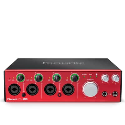 Focusrite Clarett 2Pre Thunderbolt Audio Interface | Reverb