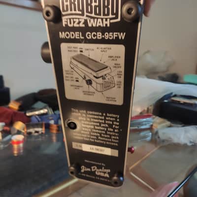 Dunlop GCB95FW Cry Baby Fuzz Wah image 4
