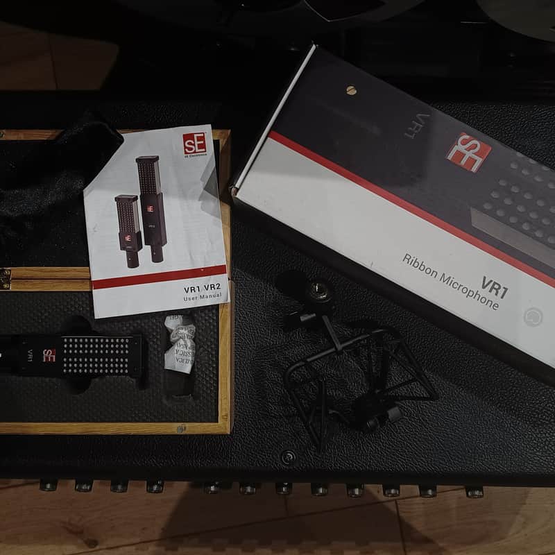 sE Electronics VR1 Passive Ribbon Microphone Black