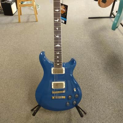 New PRS Paul Reed Smith S2 McCarty 594 Thinline Standard Electric Guitar - Space Blue with PRS Premium Gigbag image 3