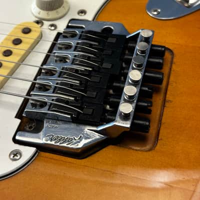 Fender Stratocaster with Kahler tremolo system 90 - 3 Tone Sunburst image 8