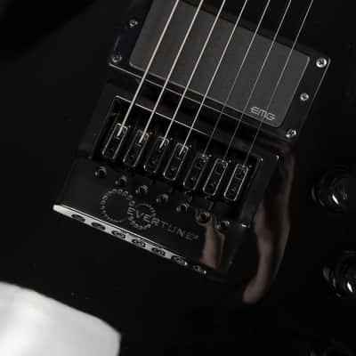 2022 ESP LTD Deluxe EC-1007 ET Evertune - Black | Korea Les Paul Singlecut 7-String Set-Thru EMG 81-7 / 60-7 Humbucker 24 XJ Stainless Steel Frets | Case image 18