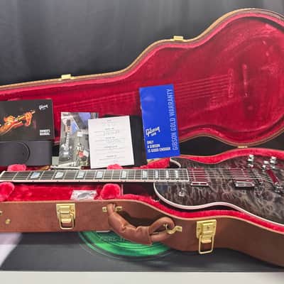 2017 Gibson Les Paul Premium Quilt Limited Edition - Ebony Burst - 108/150 image 3