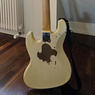 Fender Jazz Bass 1964 Olympic White w/ Original Case image 5
