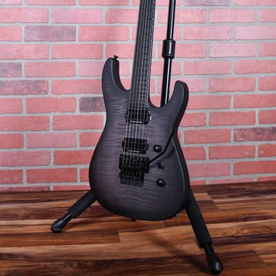Jackson USA Custom Shop SL2H Soloist Flame Maple Top Transparent Black Burst 2024 w/OHSC image 5