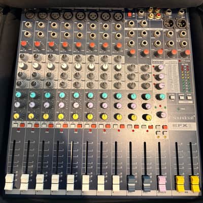 Soundcraft EFX8 8-Channel Mixer with Lexicon Effects 2010s - Blue image 6