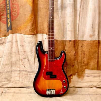 Fender MIJ '62 Reissue Precision Bass 1990 - Sunburst image 1