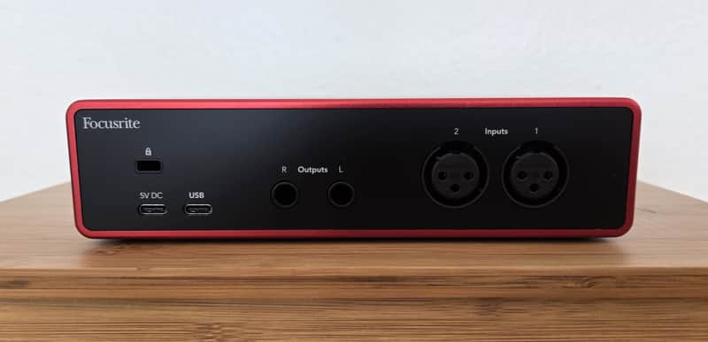 Focusrite Scarlett 2i2 4th Gen USB Audio Interface