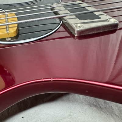 Sandberg Florence 30" Short Scale 4-string Bass with Gig Bag 2020s - Ruby Red image 17