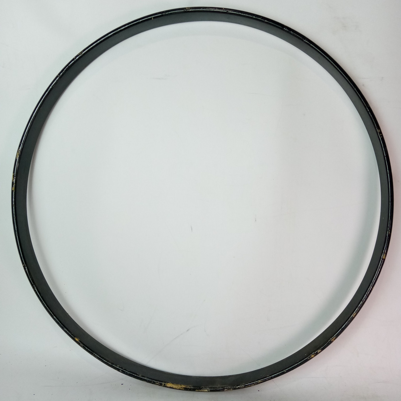 Premier 24" Polychromatic Red Inlay Bass Drum Rim/Hoop Vintage70s Elite Birch UK — main photograph