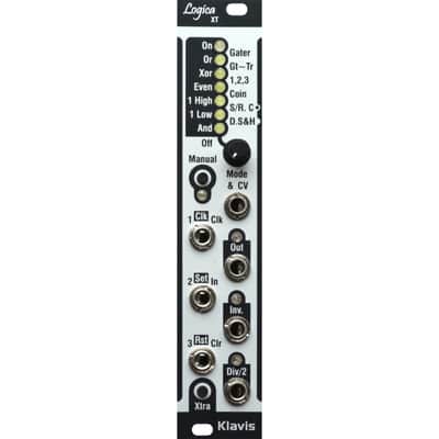 Klavis Logica XT Eurorack CV & Clock Logic Module (Silver) image 1