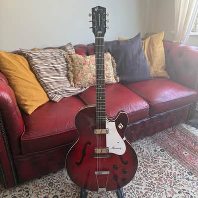 Harmony H54 Rocket 1963 - Red Sunburst image 2