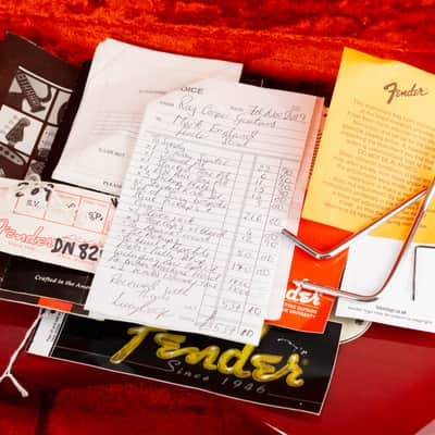Fender American Deluxe Stratocaster 2008 Trans Red image 23