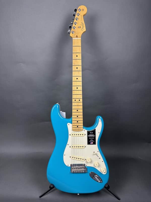 Fender American Professional II Stratocaster - Miami Blue Maple Fingerboard image 1