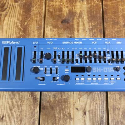 Roland SH-01A Boutique Series Monophonic Synthesizer Module 2017 - Present - Blue image 3
