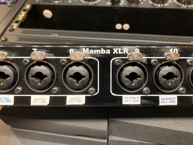 🏷️ LIGHTLY USED ⭐️  Mamba 16 XLR Combo (XLR/TRS/TS) to 16 Combo XLR Patch Bay  ✨Reverb Preferred Seller image 1