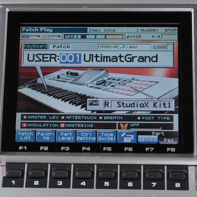 Roland Fantom X6 Synthesizer Workstation Keyboard in Very Good condition. image 7