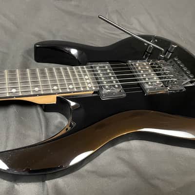 Harley Benton R-456 FR BK 2025 Black w/ Vibrato Bar image 4