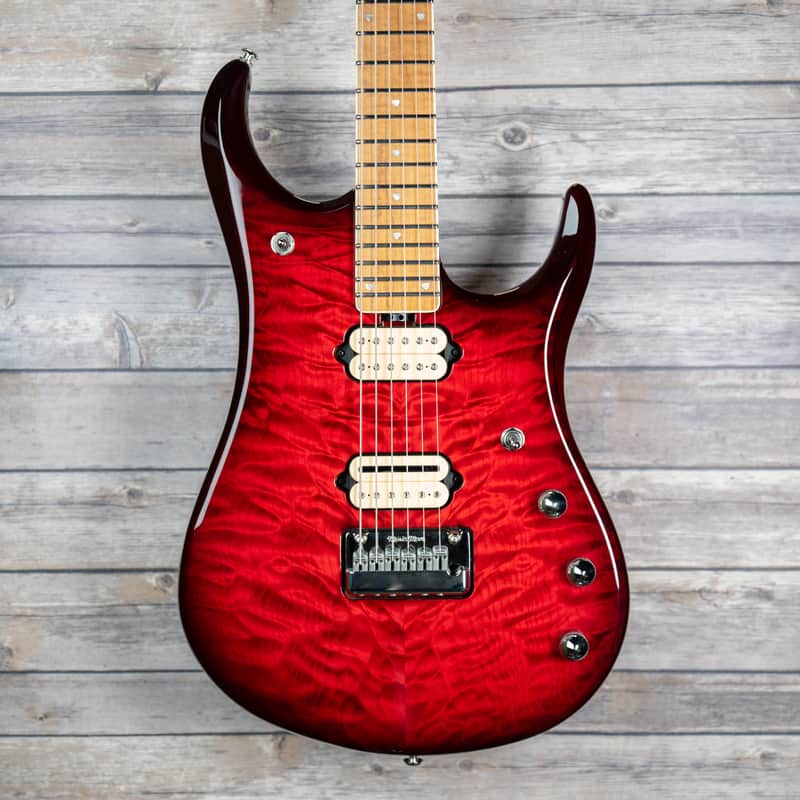 Ernie Ball/Music Man BFR JP15 Baritone Electric Guitar | Cherry Creamsicle | Brand New | $95 Worldwide Shipping! image 1