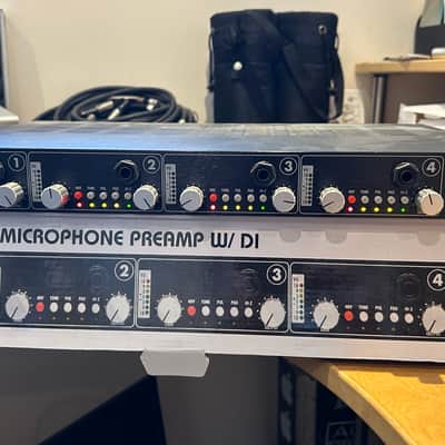 Warm Audio WA-412 4-Channel Mic Preamp 2016 - Present - Black image 6