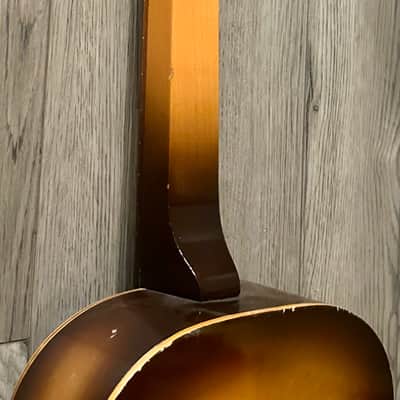 Dobro Resophonic Square Neck 1970’s - Sunbust Acoustic Slide Guitar image 9
