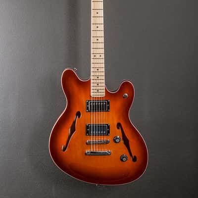 Squier Affinity Series Starcaster Deluxe - Sienna Sunburst image 3