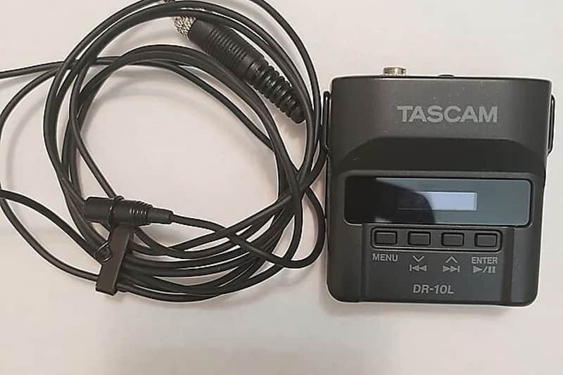 Tascam DR-10L Portable Stereo Lavalier Mic Recorder (Open) -store demo *best possible condition! image 1