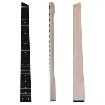 24 Fret Headless Guitar Neck - Maple with Artificial Rosewood Fretboard image 1
