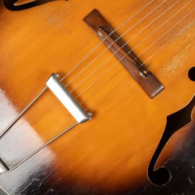 1936 Kalamazoo KG-31 - Sunburst | USA Gibson Vintage Pre War Archtop Jazz Acoustic Guitar K&K Pure Mini Pickup 1.86kg | Case image 19