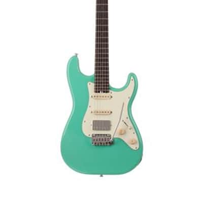 Schecter Nick Johnston Traditional HSS Electric Guitar Atomic Green image 1