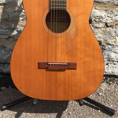 Harmony H173 Classical Guitar 1967 Natural w/Original Case image 2