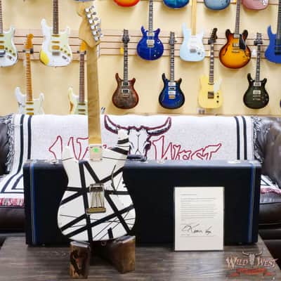 EVH Limited Edition '78 Eruption Relic Black & White Striped image 9
